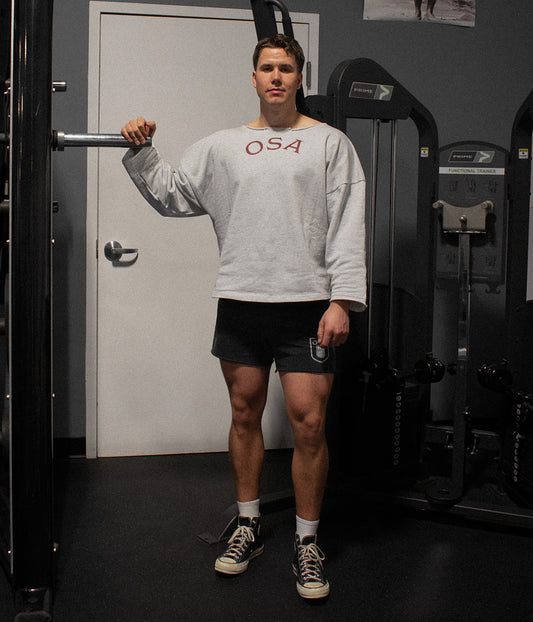 OSA Grey Rag Top Sweater