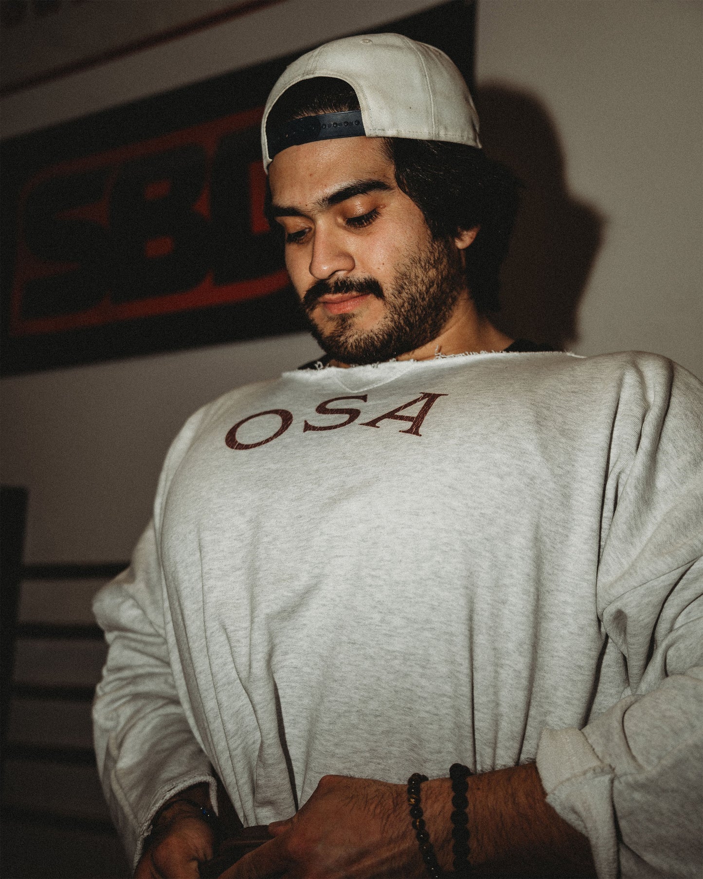 OSA Grey Rag Top Sweater