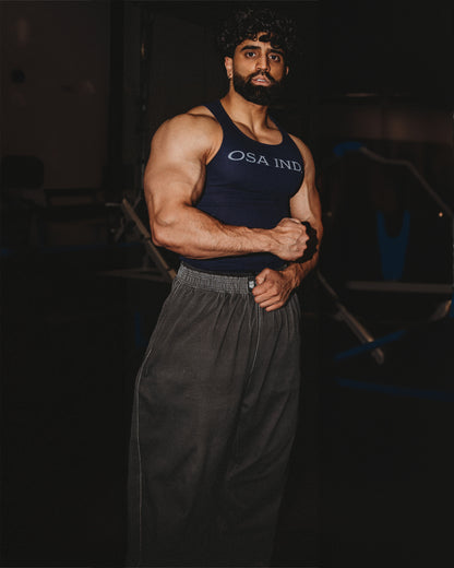 Black Diamond Patterned Bodybuilding Pants