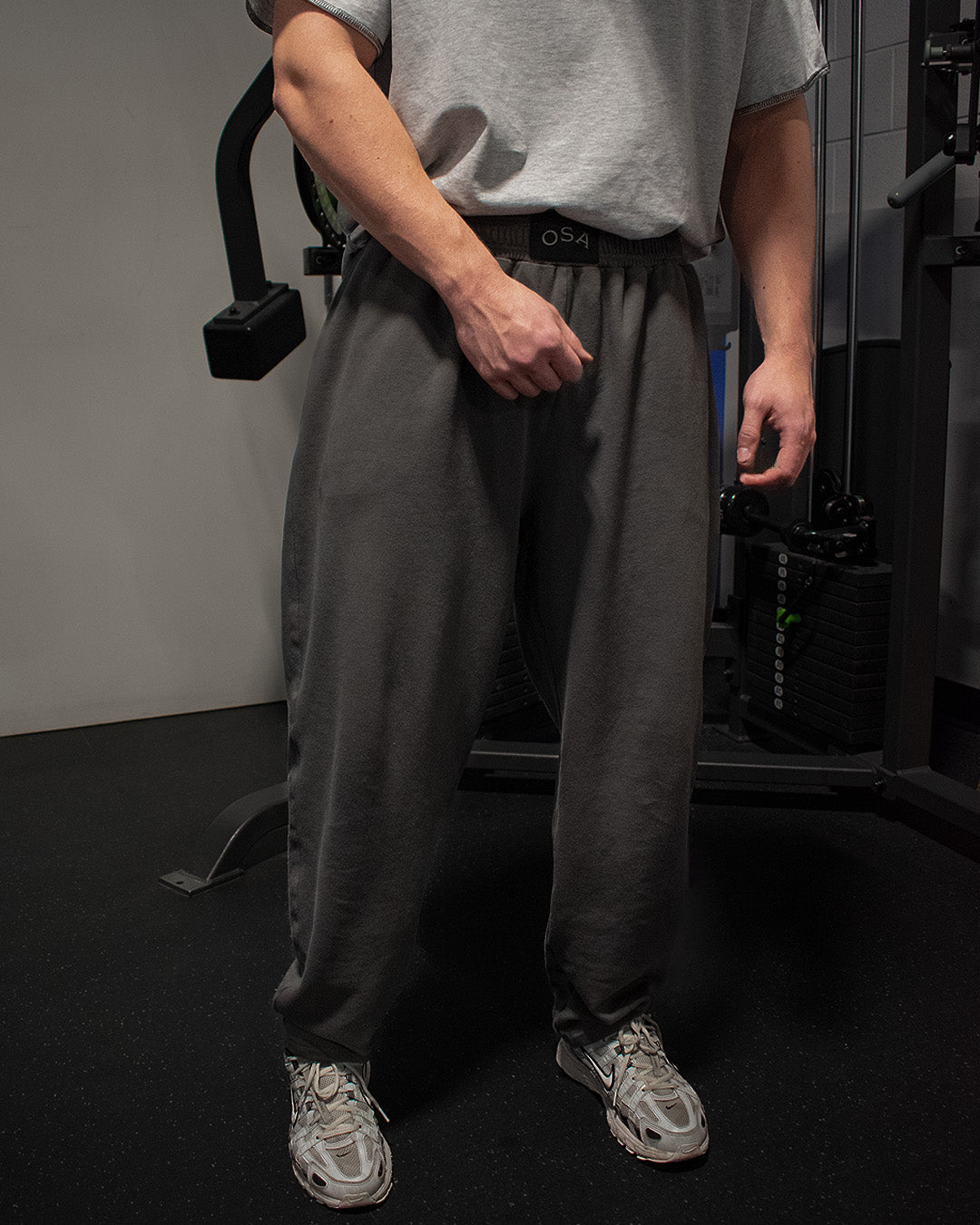 Charcoal Bodybuilding Sweatpants